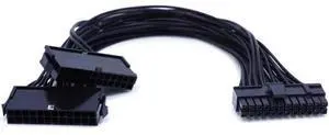 24Pin Power Supply Synchronizer Male To Female ATX Mining 30cm 24 Pin Dual PSU Extension Cable For Computer Adaptor For Mining 24Pin Power Supply Synchronizer Male To Female ATX Mining 30cm 24 Pin Dual PSU Extension Cable For Computer Adaptor For Mining
