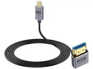 AOMOPROING Micro HDMI to HDMI 2.1 Cable, Up Angle HDMI Male to Micro HDMI Cable 8K@60Hz, 4K@240Hz, 48Gbps High Speed Compatible with Raspberry Pi 5/Pi 4/GoPro Hero 7 6/S.ony A6000 Camera 4FT/1.2M AOMOPROING Micro HDMI to HDMI 2.1 Cable, Up Angle HDMI Male to Micro HDMI Cable 8K@60Hz, 4K@240Hz, 48Gbps High Speed Compatible with Raspberry Pi 5/Pi 4/GoPro Hero 7 6/S.ony A6000 Camera 4FT/1.2M