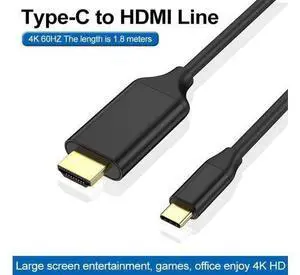 COFIER USB C to HDMI Cable for Home Office type-c to hdmi 1.8m 4K60hz 6ft compatible with MacBook COFIER USB C to HDMI Cable for Home Office type-c to hdmi 1.8m 4K60hz 6ft compatible with MacBook