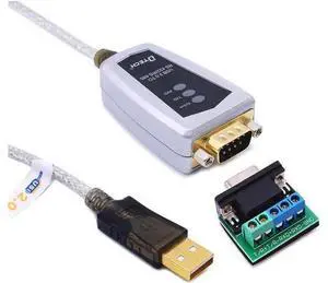DTECH USB to RS422 RS485 Serial Port Converter Adapter Cable with FTDI Chip Supports Windows 10 8 7 XP Macbook - 6FT DTECH USB to RS422 RS485 Serial Port Converter Adapter Cable with FTDI Chip Supports Windows 10 8 7 XP Macbook - 6FT