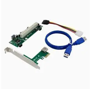 ASM1083 PCI-E X1 to 1XPCI bridge conversion card Split PCI card slot drive free ASM1083 PCI-E X1 to 1XPCI bridge conversion card Split PCI card slot drive free