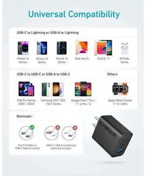 iPhone 16 Charger USB C Charger Block 2-Pack 20W Fast Wall Charger for 16/16 Pro/Pro Max / iPad Pro and More with 2 Pack 5 ft USB-C Cable iPhone 16 Charger USB C Charger Block 2-Pack 20W Fast Wall Charger for 16/16 Pro/Pro Max / iPad Pro and More with 2 Pack 5 ft USB-C Cable