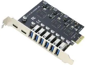 USB 3.0 PCIe Card, PCI-e to 2Port USB C + 6 Port USB 3.0 Internal Expansion Card 5GbpsUSB 3.0 PCIe Card, PCI-e to 2Port USB C + 6 Port USB 3.0 Internal Expansion Card 5Gbps USB 3.0 PCIe Card, PCI-e to 2Port USB C + 6 Port USB 3.0 Internal Expansion Card 5GbpsUSB 3.0 PCIe Card, PCI-e to 2Port USB C + 6 Port USB 3.0 Internal Expansion Card 5Gbps