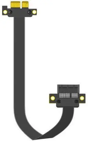 Aomoproing 200mm PCIe 3.0 X1 Riser Cable for M.2, WiFi, Firewire, USB, Sound Cards, etc Aomoproing 200mm PCIe 3.0 X1 Riser Cable for M.2, WiFi, Firewire, USB, Sound Cards, etc