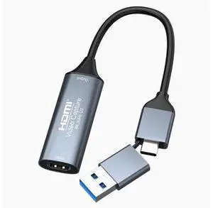 Video capture card 4K switch laptop HD HDMI to USB 3.0 live broadcast capture Video capture card 4K switch laptop HD HDMI to USB 3.0 live broadcast capture