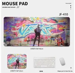 VALORANT game mouse pad Extended Gaming Mouse Pad with Stitched Edges, Large Mouse pad with Non-Slip Rubber Base for Work & Gaming, Office & Home, VALORANT game mouse pad Extended Gaming Mouse Pad with Stitched Edges, Large Mouse pad with Non-Slip Rubber Base for Work & Gaming, Office & Home,