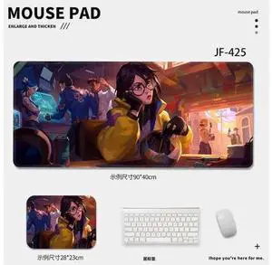 VALORANT game mouse pad Extended Gaming Mouse Pad with Stitched Edges, Large Mouse pad with Non-Slip Rubber Base for Work & Gaming, Office & Home, VALORANT game mouse pad Extended Gaming Mouse Pad with Stitched Edges, Large Mouse pad with Non-Slip Rubber Base for Work & Gaming, Office & Home,