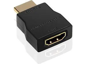 HDMI Surge Protector, Mini Portable HDMI 1.4 Protector for ESD and Surge Protection, Support HDCP 4K 30Hz - 1 Pack HDMI Surge Protector, Mini Portable HDMI 1.4 Protector for ESD and Surge Protection, Support HDCP 4K 30Hz - 1 Pack