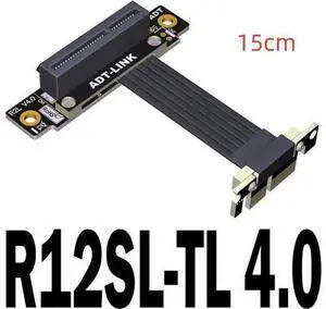 PCIe X1 To X4 PCI Express 4.0 X1 To X4 Riser Vertical For PCIe X4 NVMe SSD, LAN, USB Cards,extension Grey PCIe X1 To X4 PCI Express 4.0 X1 To X4 Riser Vertical For PCIe X4 NVMe SSD, LAN, USB Cards,extension Grey