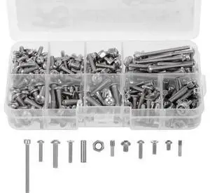 RC Screws Stainless Steel Screws Kit for Traxxas E-REVO 1/10 RC Car Big-Foot Truck RC Screws Stainless Steel Screws Kit for Traxxas E-REVO 1/10 RC Car Big-Foot Truck