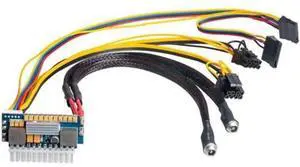 450W 24Pin 12V DC Input Peak 450W Output Realan Mini ITX Pico PSU DC ATX PC Switch DC-DC ATX Power Supply for Computer 450W 24Pin 12V DC Input Peak 450W Output Realan Mini ITX Pico PSU DC ATX PC Switch DC-DC ATX Power Supply for Computer