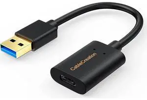 USB3.1 USB C Female to USB Male Adapter Cable 5Gbps CableCreation USB to USB C Adapter USB C to A Adapter Female USB C Adapter for Laptops Oculus Quest Link Logitech StreamCam Other USB-A Devices USB3.1 USB C Female to USB Male Adapter Cable 5Gbps CableCreation USB to USB C Adapter USB C to A Adapter Female USB C Adapter for Laptops Oculus Quest Link Logitech StreamCam Other USB-A Devices