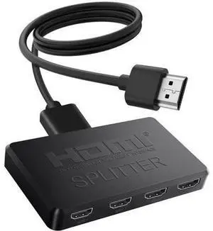 Aomoproing HDMI Splitter 1 in 4 Out Support Duplicate/Mirror 1 Source Screen to 4 HDM-I Display Devices(Not Extend), 4 Port Hdmi Splitters for 3D,1080P, UHD TV(Not Include HDMI Cable) Aomoproing HDMI Splitter 1 in 4 Out Support Duplicate/Mirror 1 Source Screen to 4 HDM-I Display Devices(Not Extend), 4 Port Hdmi Splitters for 3D,1080P, UHD TV(Not Include HDMI Cable)