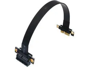 Pci-e Extension Cable PCI-e riser Pci Express x1 Extension Cable with Gold-Plated Connector ,PCI-e PCI Express 36PIN 1X Expander Extension(180 Degree 20cm Extension Cord) Pci-e Extension Cable PCI-e riser Pci Express x1 Extension Cable with Gold-Plated Connector ,PCI-e PCI Express 36PIN 1X Expander Extension(180 Degree 20cm Extension Cord)