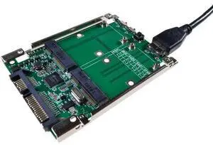 2.5" SATA III to dual mini SATA USB 3.0 to 2 mSATA SSD Raid controller card Converter with cable 2.5" SATA III to dual mini SATA USB 3.0 to 2 mSATA SSD Raid controller card Converter with cable