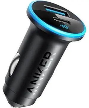 USB C Car Charger Adapter, Anker 52.5W Cigarette Lighter USB Charger, 323 Anker Car Charger with 30W PowerIQ 3.0 Fast Charging for iPhone 15/15 Plus/15 Pro/15 Pro Max, Galaxy S23/22, Pixel USB C Car Charger Adapter, Anker 52.5W Cigarette Lighter USB Charger, 323 Anker Car Charger with 30W PowerIQ 3.0 Fast Charging for iPhone 15/15 Plus/15 Pro/15 Pro Max, Galaxy S23/22, Pixel