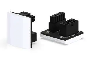 Aomoproing 12VHPWR 12+4 Pin Angle Connector Power Adapter Slim Type for RTX40' Series Graphics Card, Supports 600W Output, Comptatible to RTX4090,4080,4070ti -180 Degrees STD Type- White-1 Pack Aomoproing 12VHPWR 12+4 Pin Angle Connector Power Adapter Slim Type for RTX40' Series Graphics Card, Supports 600W Output, Comptatible to RTX4090,4080,4070ti -180 Degrees STD Type- White-1 Pack