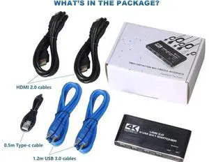 2 Port KVM Switch HDMI Box, 2 in 1 Out USB HDMI Switch 4K @60Hz with HDMI 2.0 cables and USB 3.0 cables , Supports two PCs Shared with One set Monitor Keyboard and Mouse 2 Port KVM Switch HDMI Box, 2 in 1 Out USB HDMI Switch 4K @60Hz with HDMI 2.0 cables and USB 3.0 cables , Supports two PCs Shared with One set Monitor Keyboard and Mouse
