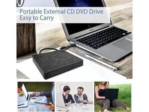 External CD DVD Drive, 2-Port Hub USB 3.0 with Type-C SD/TF Card Reader CD/DVD +/-Rw Drive ROM Rewriter Burner for Laptop Desktop MacBook Mac OS Windows 10 8 7 XP Vista External CD DVD Drive, 2-Port Hub USB 3.0 with Type-C SD/TF Card Reader CD/DVD +/-Rw Drive ROM Rewriter Burner for Laptop Desktop MacBook Mac OS Windows 10 8 7 XP Vista