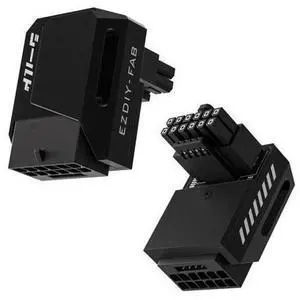 Aomoproing PCIe 5.0 Adapter - 600W 12+4pin,16pin 12VHPWR GPU Power Connector,12V-2x6 GPU Adapter,90 Degree Right Angle - Compatible with RTX 3090Ti, 4070Ti, 4080, 4090 GPU -STD Type, Black, 1 Pack Aomoproing PCIe 5.0 Adapter - 600W 12+4pin,16pin 12VHPWR GPU Power Connector,12V-2x6 GPU Adapter,90 Degree Right Angle - Compatible with RTX 3090Ti, 4070Ti, 4080, 4090 GPU -STD Type, Black, 1 Pack