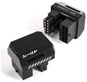 PCIe 5.0 Adapter - 600W 12+4pin, 16pin 12VHPWR GPU Power Connector, 12V-2x6 GPU Adapter,180 Degree Right Angle - Compatible with RTX 3090Ti, 4070Ti, 4080, 4090 GPU - STD Type, Black, 1 Pack PCIe 5.0 Adapter - 600W 12+4pin, 16pin 12VHPWR GPU Power Connector, 12V-2x6 GPU Adapter,180 Degree Right Angle - Compatible with RTX 3090Ti, 4070Ti, 4080, 4090 GPU - STD Type, Black, 1 Pack