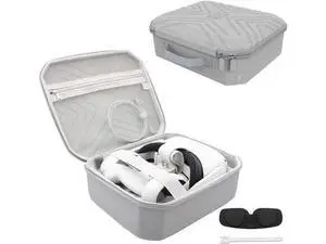 Portable Fashion Travel Case for Oculus Quest 2, Storing VR Gaming Headset and Touch Controllers Accessories Carrying Bag Portable Fashion Travel Case for Oculus Quest 2, Storing VR Gaming Headset and Touch Controllers Accessories Carrying Bag
