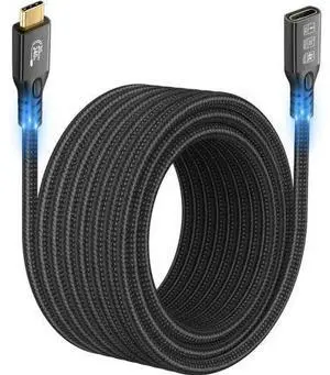 Aomoproing Long USB C Cable 3.2 Gen-2 240W Charging Extension 3m 10ft Thunderbolt 3 Male to Female Data Transfer 20Gbps 48V/5A Type-C Video 4K Compatible with MacBook M1/M2/M3 Aomoproing Long USB C Cable 3.2 Gen-2 240W Charging Extension 3m 10ft Thunderbolt 3 Male to Female Data Transfer 20Gbps 48V/5A Type-C Video 4K Compatible with MacBook M1/M2/M3