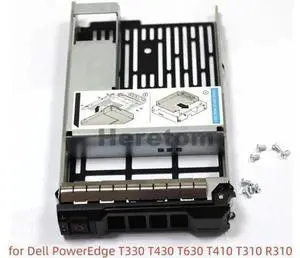 Aomoproing 2.5" to 3.5" Hard Drive Adapter for PowerEdge T330 T430 T630 T410 T310 R310 3.5INCH HDD Tray Caddy Bracket Aomoproing 2.5" to 3.5" Hard Drive Adapter for PowerEdge T330 T430 T630 T410 T310 R310 3.5INCH HDD Tray Caddy Bracket