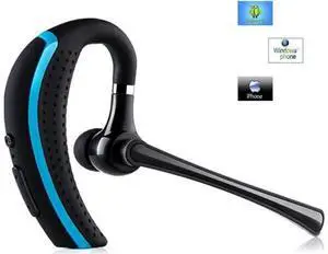 Bluetooth Headset, Wireless Earpiece Hands Free Business Earphones In-ear Earbuds with Noise Canceling Mic for Business/Office/Driving, Work for iPhone/Samsung/Android Cell Phones Bluetooth Headset, Wireless Earpiece Hands Free Business Earphones In-ear Earbuds with Noise Canceling Mic for Business/Office/Driving, Work for iPhone/Samsung/Android Cell Phones