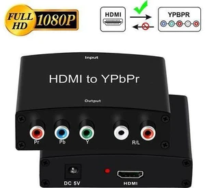 HDMI to YPbPr Converter 4K 1080P HDMI to YPbPr Adapter with HD Video Support PS3 DVD Xbox 360 to HDTV Monitor and Projector HDMI to YPbPr Converter 4K 1080P HDMI to YPbPr Adapter with HD Video Support PS3 DVD Xbox 360 to HDTV Monitor and Projector