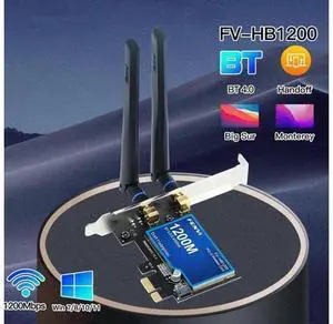 Desktop Dual Band 2.4G/5Ghz 802.11ac Wireless-AC WiFi Card Bluetooth 4.0 PCI-E Adapter For Mac/Hackintosh/Windows Desktop Dual Band 2.4G/5Ghz 802.11ac Wireless-AC WiFi Card Bluetooth 4.0 PCI-E Adapter For Mac/Hackintosh/Windows