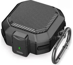 Armor Cover for Samsung Galaxy Buds 2 Pro Case (2022) /Galaxy Buds Pro Case (2021) /Galaxy Buds 2 Case (2021) /Galaxy Buds Live Case (2020) Case, Shockproof Protective Cover with Keychain Black Armor Cover for Samsung Galaxy Buds 2 Pro Case (2022) /Galaxy Buds Pro Case (2021) /Galaxy Buds 2 Case (2021) /Galaxy Buds Live Case (2020) Case, Shockproof Protective Cover with Keychain Black
