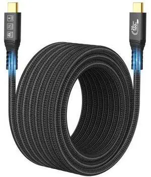 AomoproingLong Type C to C Cable 16.4FT, 20Gbps/100W/USB C 3.2 Gen 2, 4K@60Hz Video and Audio Output Cord, 20V/5A USB C to C Male Connection, Suport Thunderbolt 3 for MacBook Pro, Dell, Arzopa, Galaxy AomoproingLong Type C to C Cable 16.4FT, 20Gbps/100W/USB C 3.2 Gen 2, 4K@60Hz Video and Audio Output Cord, 20V/5A USB C to C Male Connection, Suport Thunderbolt 3 for MacBook Pro, Dell, Arzopa, Galaxy