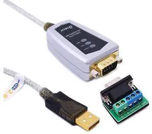 Aomoproing USB to RS422 RS485 Serial Port Adapter Cable with FTDI Chipset 5 Position Terminal Board for Windows 11 10 8 7 XP Mac (4 Feet) Aomoproing USB to RS422 RS485 Serial Port Adapter Cable with FTDI Chipset 5 Position Terminal Board for Windows 11 10 8 7 XP Mac (4 Feet)