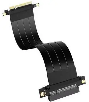 Aomoproing PCIe 3.0 X8 Extension Cable PCI-E 8X Male to Female Riser Cable 25CM (180 Degree M/F) Aomoproing PCIe 3.0 X8 Extension Cable PCI-E 8X Male to Female Riser Cable 25CM (180 Degree M/F)