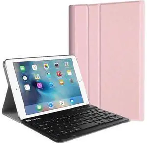 iPad mini 4 Keyboard Case Slim Shell Lightweight Cover with Magnetically Detachable Wireless Bluetooth Keyboard for Apple iPad mini 4 2015 Release iPad mini 4 Keyboard Case Slim Shell Lightweight Cover with Magnetically Detachable Wireless Bluetooth Keyboard for Apple iPad mini 4 2015 Release
