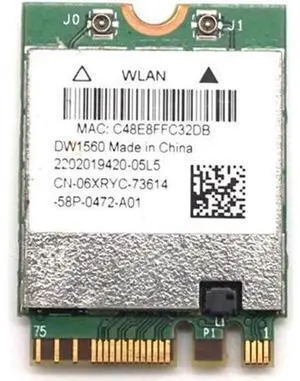 DW1560 BCM94352Z NGFF M.2 WiFi WLAN Bluetooth 4.0 802.11ac 867Mbps BCM94352 wireless card WLAN DW1560 BCM94352Z NGFF M.2 WiFi WLAN Bluetooth 4.0 802.11ac 867Mbps BCM94352 wireless card WLAN