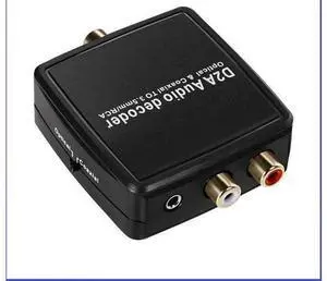 5.1 Digital Audio Converter, Fiber Coaxial to Analog Audio Converter, RCA3.5mm audio decoder 5.1 Digital Audio Converter, Fiber Coaxial to Analog Audio Converter, RCA3.5mm audio decoder