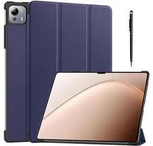 Case for Xiaomi Pad 7 Ultra 14 inch 2025, Slim Smart Cover Lightweight Hard Shell Protective Cover with Multi-Angle Stand, Universal Stylus Pen Blue Case for Xiaomi Pad 7 Ultra 14 inch 2025, Slim Smart Cover Lightweight Hard Shell Protective Cover with Multi-Angle Stand, Universal Stylus Pen Blue