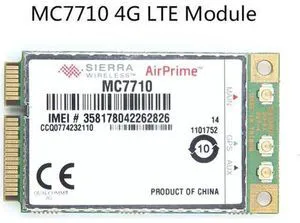 Unlocked Sierra Wireless MC7710 4G LTE/HSPA+ 4G 3G Module WWAN Mini PCI-E Card WCDMA EDGE / GPRS /LTE 800/900/2100MHz Unlocked Sierra Wireless MC7710 4G LTE/HSPA+ 4G 3G Module WWAN Mini PCI-E Card WCDMA EDGE / GPRS /LTE 800/900/2100MHz