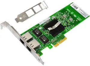 PCI Express Network Card Dual Port PCIE X4 Gigabit Ethernet 10/100/1000Mbps LAN Adapter Controller Wired 82576 EB/GB E1G42ET PCI Express Network Card Dual Port PCIE X4 Gigabit Ethernet 10/100/1000Mbps LAN Adapter Controller Wired 82576 EB/GB E1G42ET