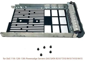 Aomoproing New 2-Pack 3.5 Inch Hard Drive Tray Caddy for 11th 12th 13th Poweradge Servers SAS SATA R310 T310 R410 T410 R415 R510 Aomoproing New 2-Pack 3.5 Inch Hard Drive Tray Caddy for 11th 12th 13th Poweradge Servers SAS SATA R310 T310 R410 T410 R415 R510