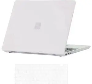 Slim Case for Microsoft Surface Laptop Go 1 / Go 2 12.4 inch 2022 2020 2019 Matte Protective Case Hard Shell Laptop Cover with Transparent Keyboard Cover Skin Matte Transparent Slim Case for Microsoft Surface Laptop Go 1 / Go 2 12.4 inch 2022 2020 2019 Matte Protective Case Hard Shell Laptop Cover with Transparent Keyboard Cover Skin Matte Transparent