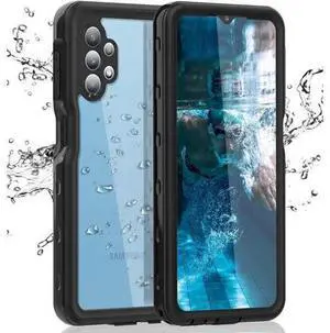 Samsung Galaxy A32 5G Waterproof Case with Built-in Screen Protector Dustproof Shockproof Drop Proof Case, Rugged Full Body Underwater Protective Cover for Samsung Galaxy A32 5G Samsung Galaxy A32 5G Waterproof Case with Built-in Screen Protector Dustproof Shockproof Drop Proof Case, Rugged Full Body Underwater Protective Cover for Samsung Galaxy A32 5G
