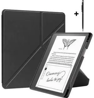 Slim Case for Kindle Scribe 10.2 inch 2022 Released - Premium Leather Case Protective Smart Folio Shell Cover with Pen Holder, Auto Wake/Sleep, Multi-Viewing Angles, Stylus Pen Slim Case for Kindle Scribe 10.2 inch 2022 Released - Premium Leather Case Protective Smart Folio Shell Cover with Pen Holder, Auto Wake/Sleep, Multi-Viewing Angles, Stylus Pen