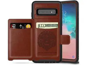 Galaxy S10e Case Sumsung S10e Wallet Card Slots Holders Kickstand Flip Cover Bumper PU Leather TPU Rubber Hard PC Frame Magnetic Slim Shockproof Durable Shockproof Protective Case Cover Brown Galaxy S10e Case Sumsung S10e Wallet Card Slots Holders Kickstand Flip Cover Bumper PU Leather TPU Rubber Hard PC Frame Magnetic Slim Shockproof Durable Shockproof Protective Case Cover Brown