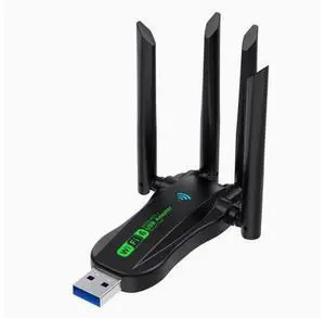 WiFi6 Bluetooth wireless network card, WiFi receiver, Bluetooth adapter, 5.4 driverless, 5G dual-band plug and play WiFi6 Bluetooth wireless network card, WiFi receiver, Bluetooth adapter, 5.4 driverless, 5G dual-band plug and play