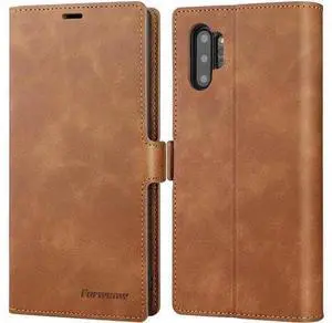 Galaxy Note 10 Plus Wallet Case Premium Leather Note 10+ Plus Folio Flip Case with Kickstand Card Holder Slots Shockproof Protective Cover for Samsung Galaxy Note 10 Plus 6.8 inch Galaxy Note 10 Plus Wallet Case Premium Leather Note 10+ Plus Folio Flip Case with Kickstand Card Holder Slots Shockproof Protective Cover for Samsung Galaxy Note 10 Plus 6.8 inch