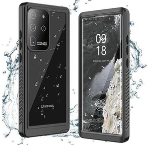 For Samsung Galaxy S20 Ultra Case Waterproof, Built in Screen Protector 360° Full Body Heavy Duty Protective Shockproof Cover IP68 Underwater Case for Galaxy S20 Ultra 6.9 inch For Samsung Galaxy S20 Ultra Case Waterproof, Built in Screen Protector 360° Full Body Heavy Duty Protective Shockproof Cover IP68 Underwater Case for Galaxy S20 Ultra 6.9 inch