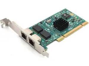 PCI 10/100/1000Mbps dual RJ45 port 1 Gigabit Server Lan card NIC with Intel 82546 PCI 10/100/1000Mbps dual RJ45 port 1 Gigabit Server Lan card NIC with Intel 82546